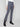 Chic grey jeans with frayed hem detail and regular rise, offering a modern twist on classic bootcut style by Charlie B.