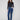Indigo jeans featuring a bootcut fit and crafted from stretch denim for comfort and style by Charlie B.