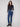 Indigo jeans featuring a bootcut fit and crafted from stretch denim for comfort and style by Charlie B.