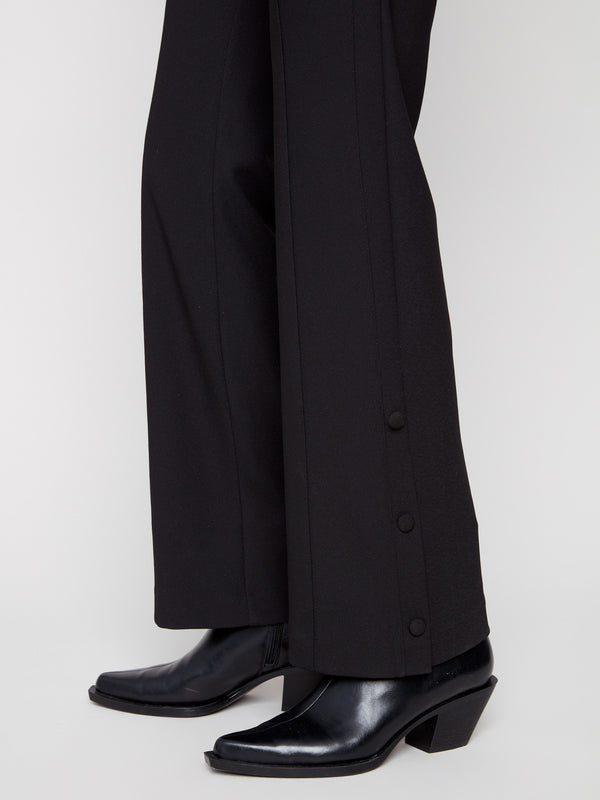 Gutsy Crepe Flare Pants - Black