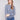 Denim hoodie sweater featuring a comfortable drop shoulder design and stylish cable detail by Charlie B.