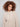 Heather sesame long-sleeve hoodie sweater with front cable detail and drawstrings by Charlie B.
