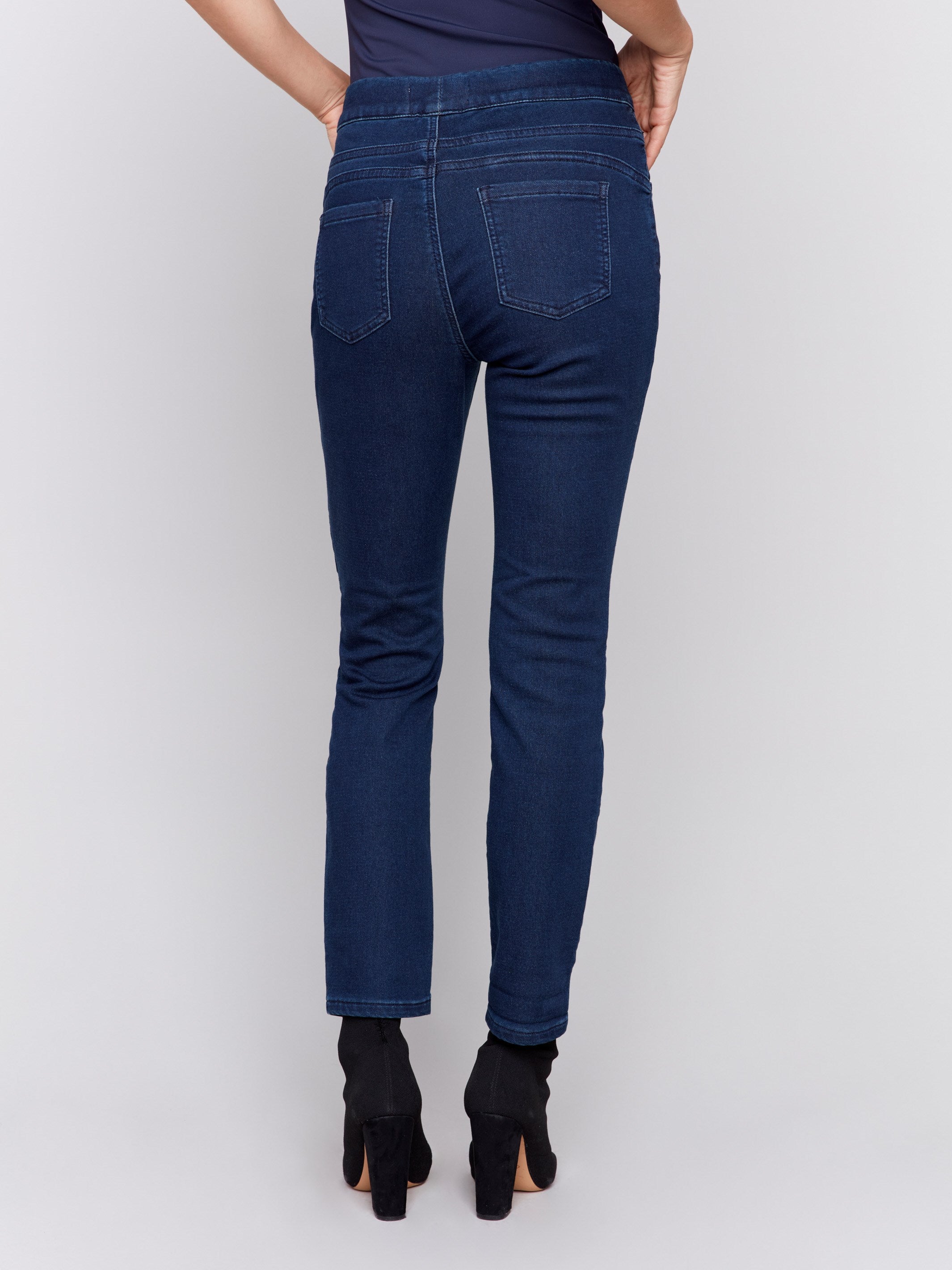 Charlie B Knit Denim Pant S