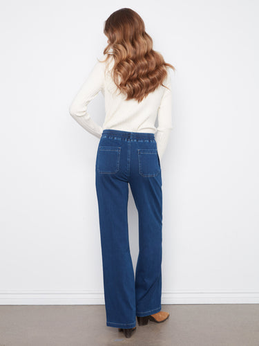The drawstring waistband ensures a comfortable and adjustable fit for all-day wear. By Charlie B.