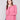 Heather rose knit sweater featuring a stylish boat neck design, perfect for casual outings by Charlie B.