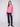 Elegant heather rose sweater with long ribbed sleeves, ideal for keeping warm in style by Charlie B.