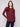Cabernet sweater featuring a stylish boat neck and ribbed long sleeves for a chic look by Charlie B.