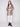 Sepia crochet coat with welt pockets and geometric design, perfect for a stylish look by Charlie B.