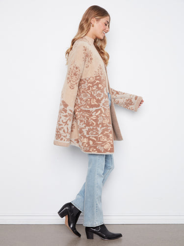 With practical patch pockets, this cardigan combines functionality with style, making it a versatile addition to your wardrobe by Charlie B.