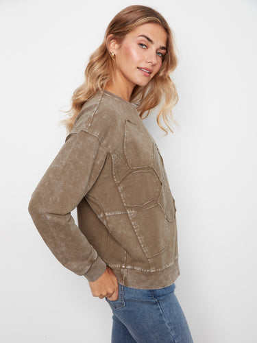 Made from stretch cotton, it ensures ease of movement and comfort throughout the day without compromising on style by Charlie B.