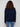 Classic navy sweater showcasing an understated back view, highlighting its relaxed fit and quality knit by Charlie B.