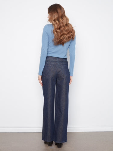Enjoy the convenience of a 5-pocket design with these jeans, combining style and functionality seamlessly by Charlie B.