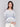 Denim sweater with a rounded V-neck and stylish design by Charlie B.