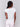 White tee with a front slit detail and crew neckline by Charlie B.