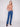 Indigo jeans with paisley embroidery, straight leg, and regular rise by Charlie B.