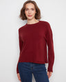 Elegant sweater featuring a classic crew neck, perfect for casual outings or cozy evenings. Crafted with care by Charlie B.
