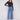 Medium blue jeans with a stylish flare fit, crafted from stretch denim for ultimate comfort by Charlie B.