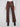 Elegant bronze pants with special rivet details and comfortable stretch twill fabric for versatility by Charlie B.