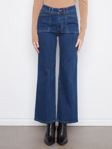 Full length denim offering a classic and versatile style by Charlie B.