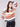 Striped patchwork knit sweater showcasing a unique drop shoulder design for a relaxed fit by Charlie B.