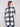 Plaid boucle knit coat designed with convenient button-front closure, ideal for effortless elegance by Charlie B.