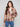 Mocha plaid coat featuring a bouclé knit fabric and stylish hidden snaps, offering a chic look by Charlie B.