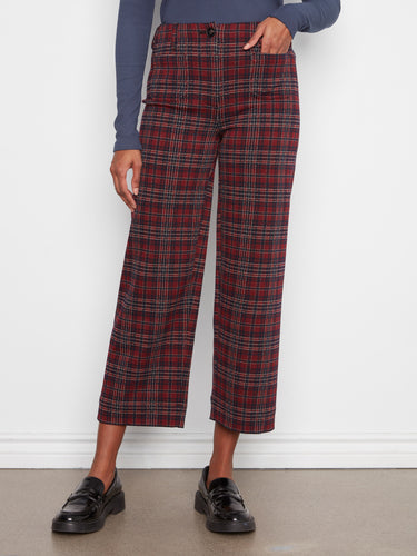Made from stretch ponte fabric, these pants provide both flexibility and style for everyday wear. By Charlie B.