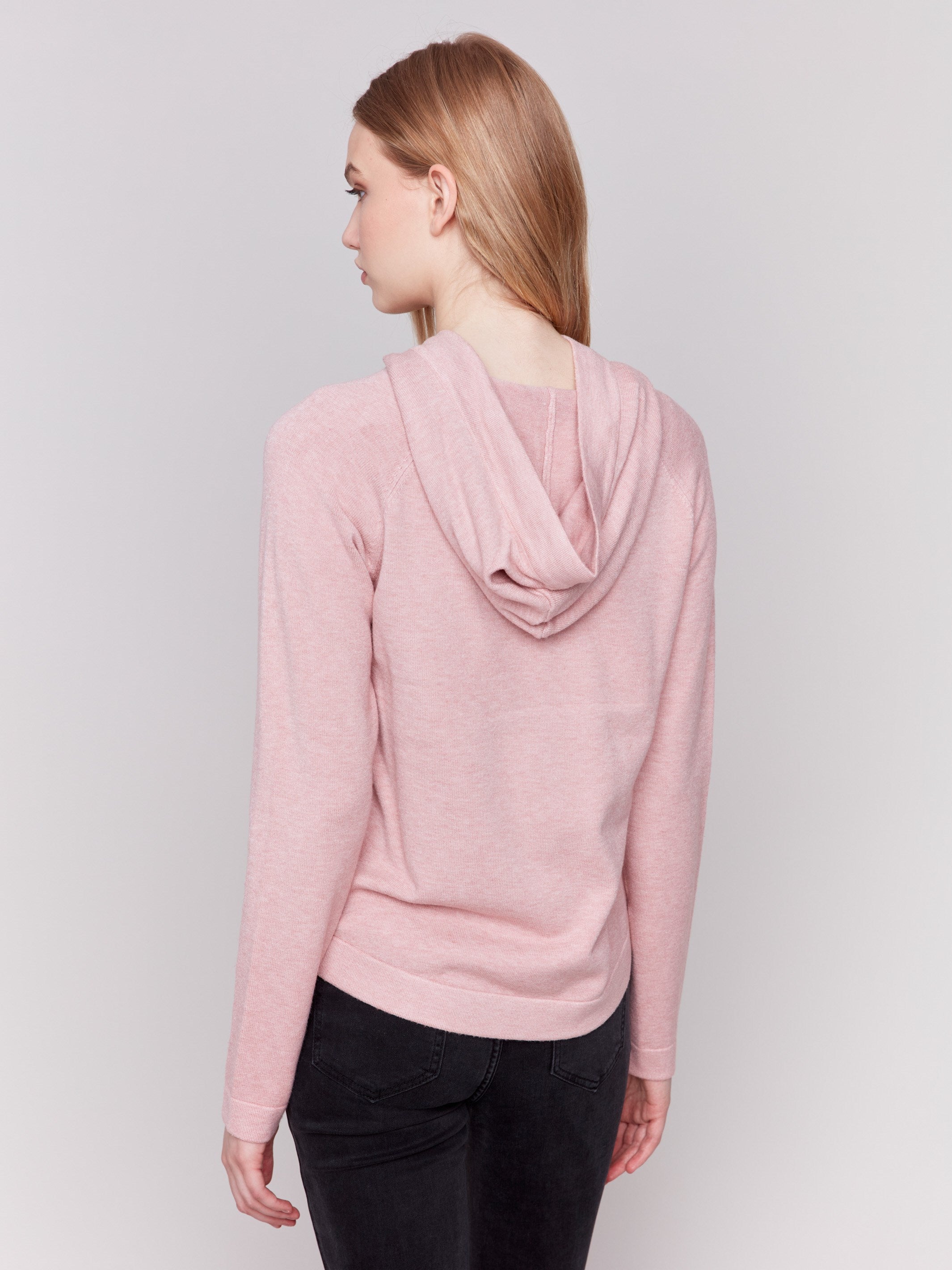Pink hoodie sweater store