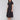Black dress with button-down front by Charlie B.