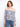 Elegant off-the-shoulder blouse with eye-catching abstract designs in soft, airy fabric by Charlie B.