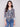 Stylish paisley blouse with a shirt collar, blending classic design with contemporary flair by Charlie B.