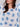 Short dolman sleeves on a turtle printed blouse by Charlie B.