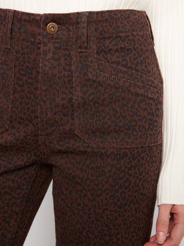 Designed with a regular rise, these pants provide a flattering silhouette that complements any top by Charlie B.