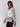 A lightweight V-neck crochet sweater with a hearts pattern and loose fit by Charlie B.