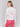 White jacket with front pockets and colorful diamonds by Charlie B.