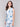 Charming linen blend vest adorned with lovely floral motifs and buttons by Charlie B.