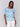 Blue blouse with a round neckline and paisley print, crafted from 100% cotton by Charlie B.