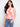 Floral tank top with a vibrant pink, orange, and yellow design featuring a crew neckline for added comfort by Charlie B.