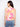 Pink, orange, and yellow floral patterned tank top made from soft 100% cotton fabric ensuring all-day comfort by Charlie B.