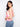 Floral patterned tank top in vivid colors featuring an eye-catching twisted hem at the front by Charlie B.