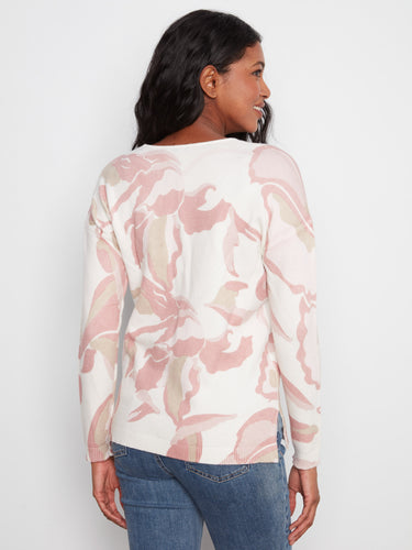 Elegant side slits enhance the design of this sweater, providing both flair and comfort. Perfectly crafted by Charlie B.
