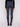 Navy slim-leg pants with slit detail at hem and abstract pattern for a trendy touch by Charlie B.