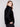 Stylish black faux fur side of the reversible design for ultimate comfort and style by Charlie B.