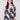 Granite sweater with abstract marbled print, featuring a stylish boat neck and ribbed sleeves for added texture by Charlie B.