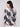 Granite sweater with an artistic marbled design, highlighted by subtle side slits that add flair to the look by Charlie B.