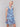 Tiered skirt adds flair to this V-neck ikat print cotton dress by Charlie B.