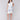 Floral pattern dress with a crew neck and knee length design by Charlie B.