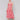 Red and white printed dress with midi length by Charlie B.