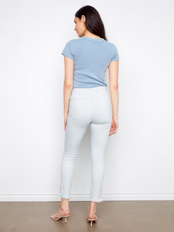 Crafted from stretch twill fabric, offering comfort and flexibility for all-day wear by Charlie B.