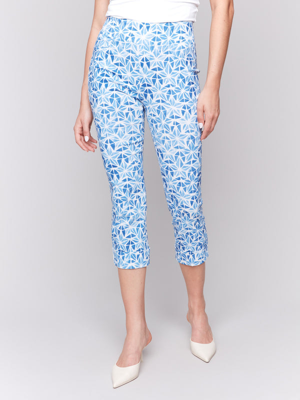 Pull-on star-patterned pants for easy wear by Charlie B.